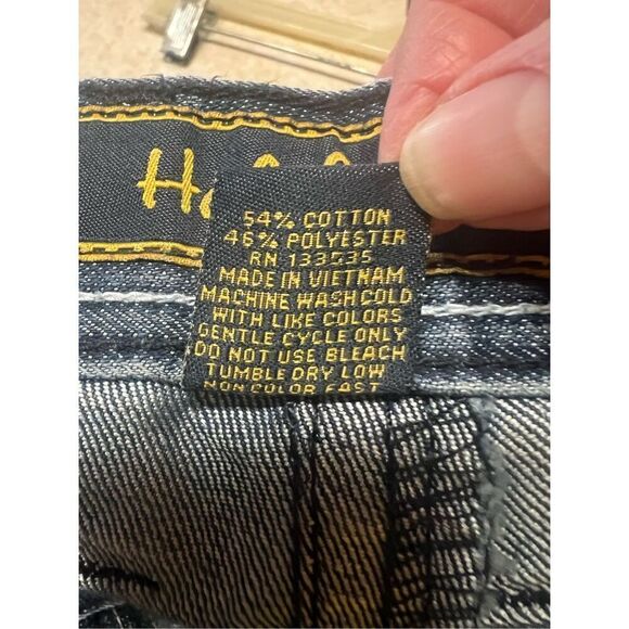 Halifax Men’s Flap Pocket Bootcut  Jeans Sz 38/32 - Picture 3 of 8